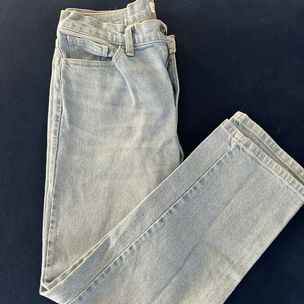 Dairy boy-  Light Blue Women's Straight Jeans